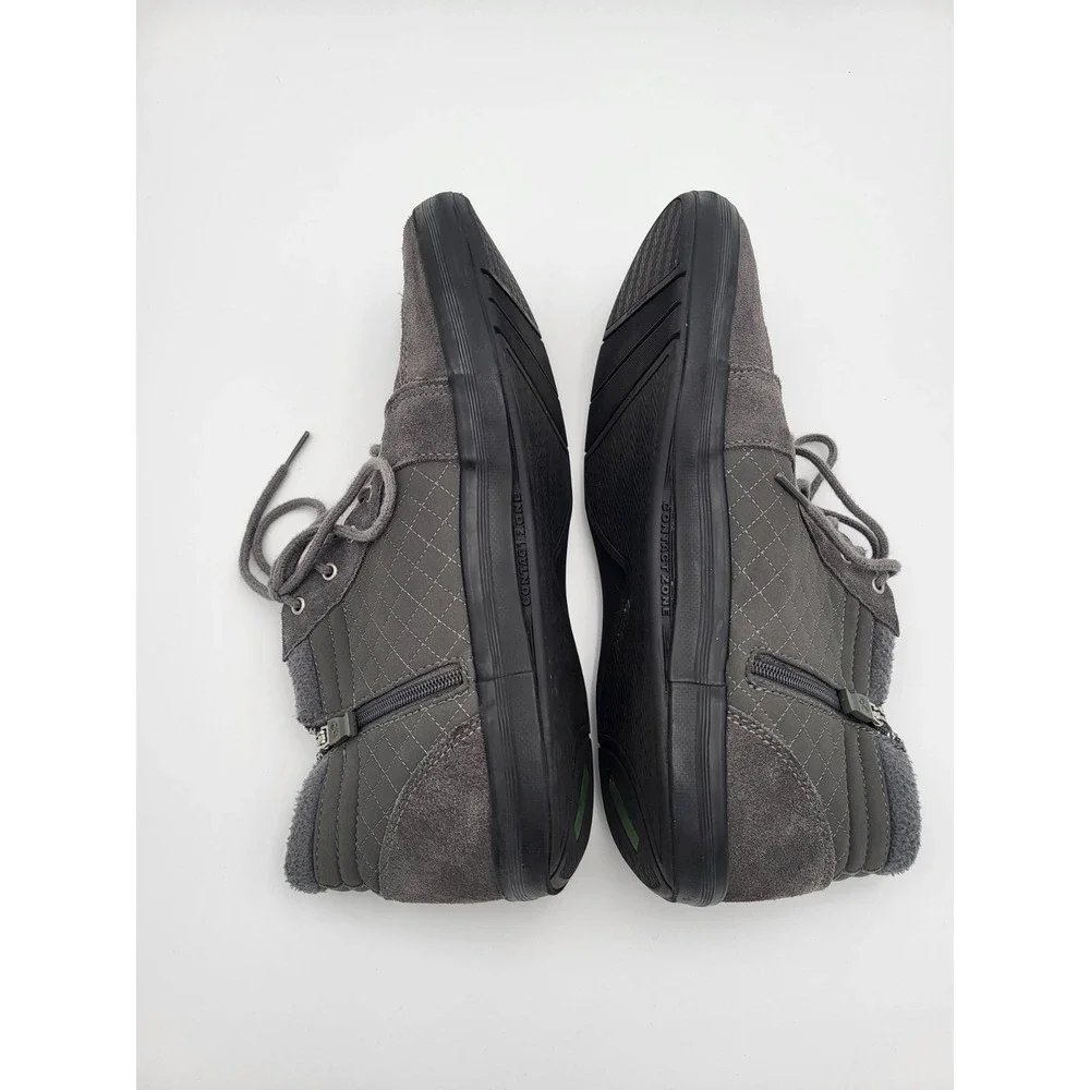 Grasshoppers Women's Sole Elements Lace Up Ankle Bootie Dark Gray 11 N